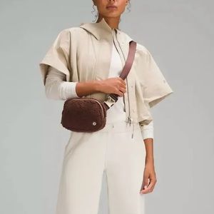NWT Lululemon Burnt Caramel Fleece Everywhere Belt Bag